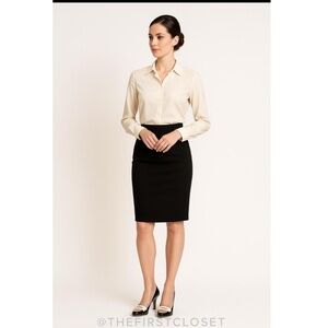 Charlotte Russe Black Patent Colorblock Heels | Retro Penny Loafer Pumps Size 9